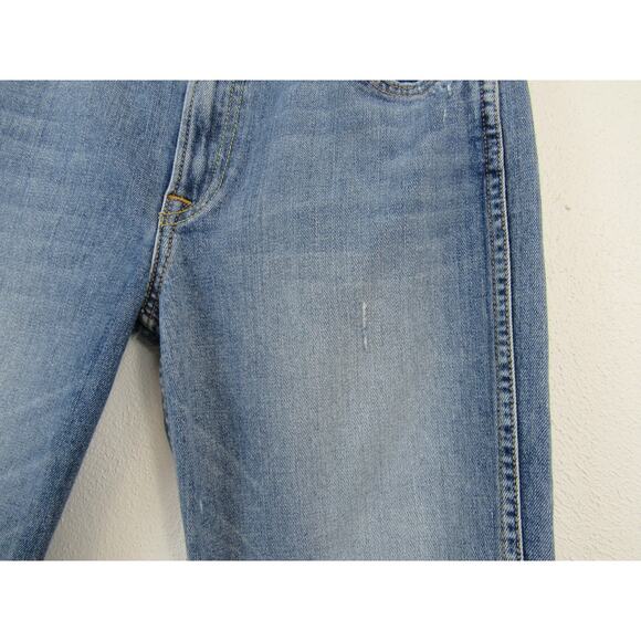 Grlfrnd Naomi High-Rise Jean Size 29 I Will Survive Light Blue Denim Petite - Picture 6 of 9
